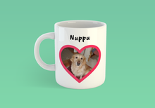 Lataa kuva Galleria-katseluun, Muki omalla kuvalla