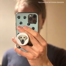 Lataa kuva Galleria-katseluun, Puhelinpidike omalla kuvalla