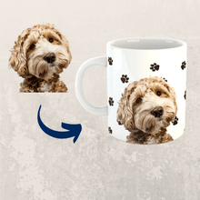 Lataa kuva Galleria-katseluun, Muki omalla kuvalla